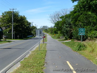 Nantucket Cliff Road Bike Path