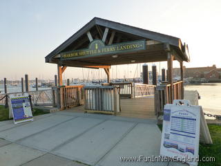Newport Perrotti Park Harbor Shuttle & Ferry Landing